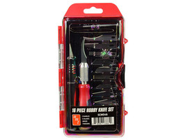 16 Piece Hobby Knife Set (Skill 3) for Model Kits by AMT - £22.86 GBP