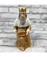HOMCO Kneeling King Wiseman Figurine 5599 Replacement Nativity Piece Vin... - £15.10 GBP