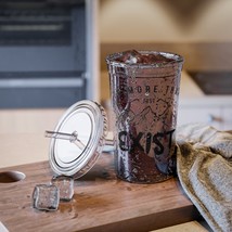 Suave Mountain Vista Tumbler: Adventure-Themed Acrylic Cup w/ Insulated ... - £22.23 GBP