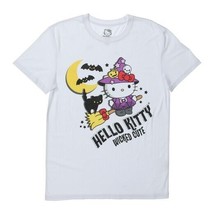 Hello Kitty Halloween T-shirt Unisex Keropi Friends White Witch New Tags Large - £11.42 GBP