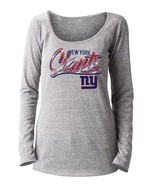 New York Giants Football Women&#39;s Short Sleeve Jersey With Contrast Sleev... - £15.81 GBP