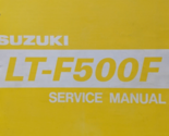 1998 1999 SUZUKI LT-F500F Atv Service Réparation Shop Manuel OEM 99500-4... - £55.19 GBP