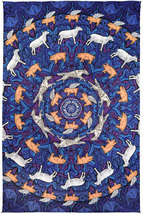 Pink Floyd 3D Animals Tapestry ~ 60&quot; x 90&quot; ~ w/Corner Loops ~ Brand New! - £31.31 GBP