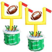 Gemscream Inflatable Football Drink Cooler 20.5x39in Green 2 Pcs - €21,59 EUR