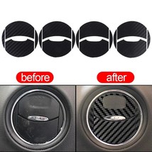 4PCS/Set   Car Air Conditioner Outlet Stickers Protection Decal Vinyl Decoration - £32.91 GBP