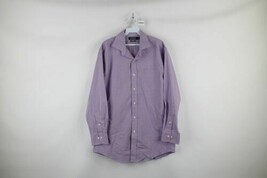 Ralph Lauren Men 16 32/33 Slim Fit Stretch Non Iron Collared Button Shir... - $34.60