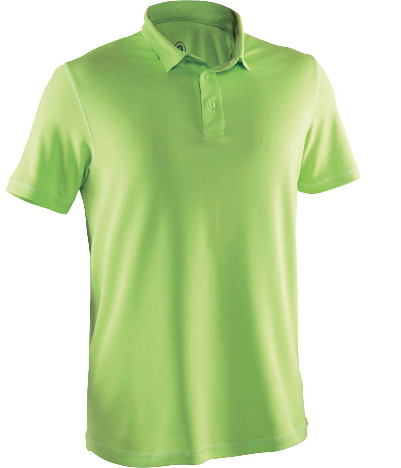 Abacus Sportswear Us clark men’s golf polos in Lime