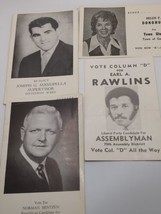 Vintage 60s Election Campaign Postcard Lot New York Photograph Cards - £6.20 GBP