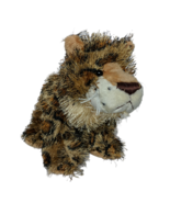 Ganz Webkinz Brown Leopard Plush Stuffed Animal HM031 No Code 9&quot; - $28.46 CAD