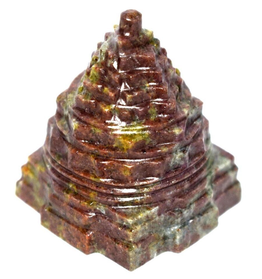 Ruby Shree Yantra / Shri Yantra in Natural ruby - 91 gms - $93.28