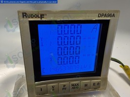 RudolF R-DPA96A Digital Power Analyzer W/ Socomec RS-485 JBUS/MODBUS 482... - $589.00
