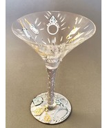 Lolita Martini Glass Lolita Girls Best Friend 7 oz Hand Painted Diamond ... - £11.66 GBP