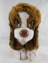 Russ Berrie Baxter Basset Hound Puppy Dog 8&quot; Plush No 871 Vintage Korea - $16.82