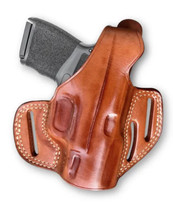 Fits Springfield Hellcat 9mm 3”BBL Leather Belt Holster 3 Slot #1524# RH - £48.64 GBP