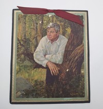Will Rogers January 1951 Calendar Card &quot;He Had Time To Think&quot; - £15.37 GBP