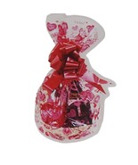 Valentines Day 6pc Cellophane Basket Bags With Pull Bow 3 Styles - 22&quot;x2... - £11.17 GBP