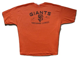 MLB San Francisco Giants Orange Short Sleeve Tee Shirt  3 XL Official NWT - £14.91 GBP