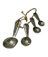 1950&#39;s 4 Vtg Aluminum US Standard Measuring Spoons Set Nesting 4 OZ. + - $53.52 CAD