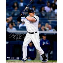 LUKE VOIT Autographed New York Yankees 16&quot; x 20&quot; &quot;Hitting&quot; Photograph FANATICS - £103.11 GBP