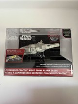 Star Wars Millennium Falcon Night Glow Alarm Clock (NEW) - $43.74