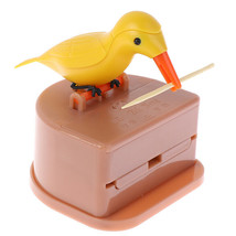 Small Bird Toothpick Dispenser - Includes Dispenser / Starter Pack of To... - £5.44 GBP