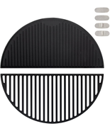 Half Moon Cast Iron Cooking Grate for 22&quot; Weber Charcoal Grills Big Gree... - $163.79 CAD