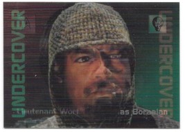Star Trek Phase Two Worf Undercover Lenticular Card L6 Skybox 1996 - £7.67 GBP