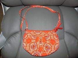 Vera Bradley Frannie Crossbody Shoulder Bag in Paprika New Orange EUC - $31.50