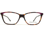 BELLA Colore Eyeglasses Frames BELLA 3007 TORT Brown Purple Tortoise 53-... - $51.28