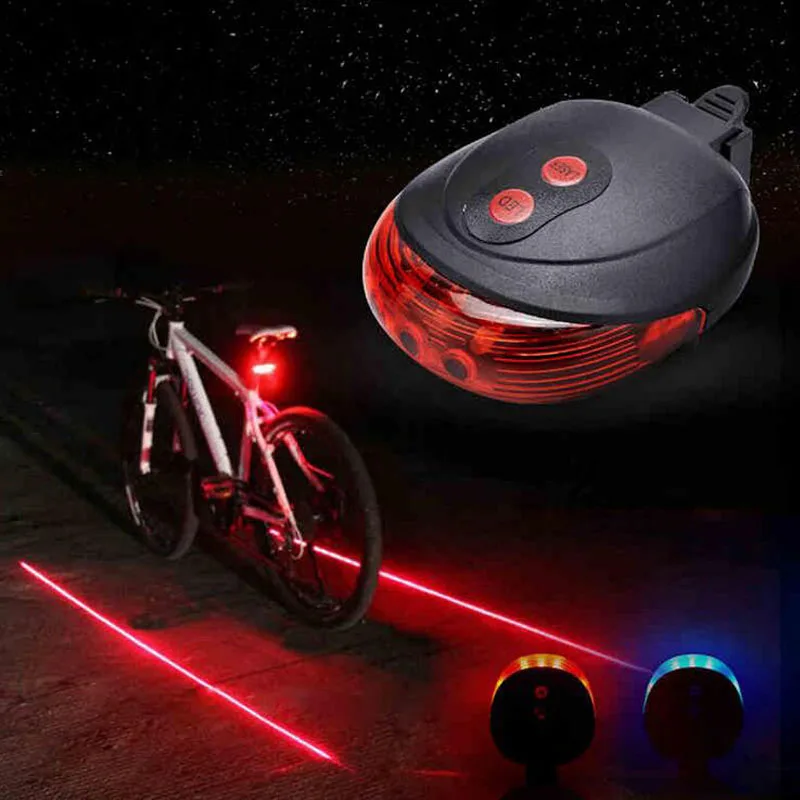 LED Bike Bicycle Lights Waterproof Cycling Taillight Safety Warning  Taillight - £11.61 GBP