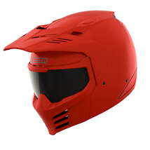 ICON Elsinore™ Motorcycle Helmet - Monotype - Red - Large 0104-3318 - £212.10 GBP