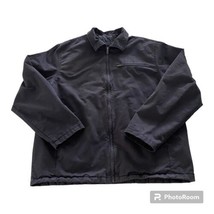 Vintage Gap Jacket Mens Extra Large Black Mechanic Lined Workwear Utility Casual - £28.84 GBP