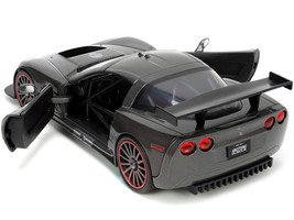 2005 Chevrolet Corvette C6-R Dark Gray Metallic Corvette Racing Bigtime Muscle S - £29.95 GBP