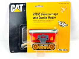 Vintage 1996 Ertl CAT VFS50 Undercarriage with Gravity Wagon C &amp; J Farm Systems - £25.88 GBP
