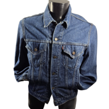 Levis Trucker Jacket Type 3 Blue Denim 71506 Mens 42L Button Up Warmers ... - £39.61 GBP