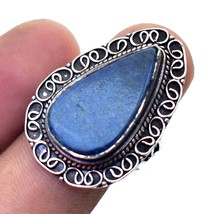Lapis Lazuli Vintage Style Gemstone Christmas Gift Ring Jewelry 8&quot; SA 1898 - £5.98 GBP