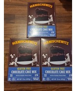 Lot Of 3 Manischewitz Gluten Free Chocolate Cake Mix Kosher Passover 12/... - €25,06 EUR