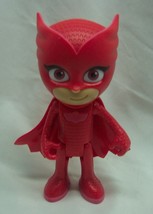 Walt Disney Jr. Pj Masks Talking Red Owlette 5&quot; Plastic Toy Figure Just Play - £11.63 GBP