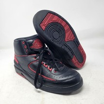 Air Jordan 2 II Retro Alternate 87 Bulls US 8 834274-001 BRED Black Red ... - £79.32 GBP