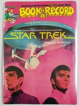 Star Trek 1979 Peter Pan Book &amp; Record Set Brand New &quot;Passage To Moauv&quot; - $19.78