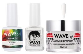 WAVEGEL Soak-Off Gel, Nail Lacquer &amp; Acrylic/Dip Powder Matching Set - Simplicit - £15.58 GBP