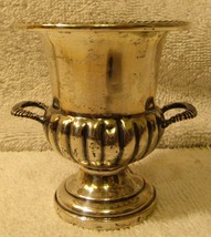 Antique Gadroon Footed Cigarette Urn Fred Hirsch Sterling Silver 1930s  - £100.91 GBP