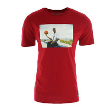 Jordan Mens Sportswear 13 He Got Game Jesus T-Shirt Color Red Size S - £47.94 GBP