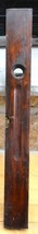 antique STANLEY #3 WOOD BRASS LEVEL NICE! PRIMITIVE carpenter victorian - £53.56 GBP