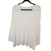 Chico&#39;s Size 2(12)Tall The Ultimate Tee Longsleeve Layering Tee  - £19.65 GBP