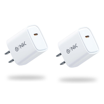 OLINK 20W USB C Charger, (2-Pack) Phone Charger PD 3.0 Compact Power Adapter - £19.74 GBP