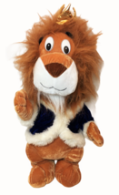Rare Plush LION King Crown Six Flags Great Adventure Stuffed Animal Cat 21&quot; - £31.38 GBP