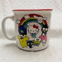 Hello Kitty &amp; Friends Rainbow Sparkle Large 20oz Ceramic Coffee Mug- NEW - £18.58 GBP
