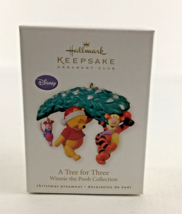 Hallmark Keepsake Ornament Disney Winnie The Pooh A Tree For Three New 2010 - £31.07 GBP