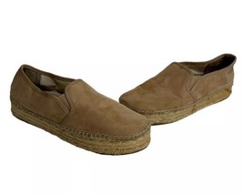 circus Sam Edelman beige Tan platform espadrille flats women&#39;s Size 9 - $24.73